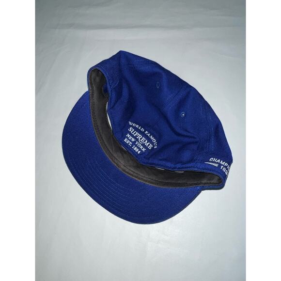 Supreme 2010 Championship Old English S Logo New Era Hat 7 3/8 - Picture 2 of 4